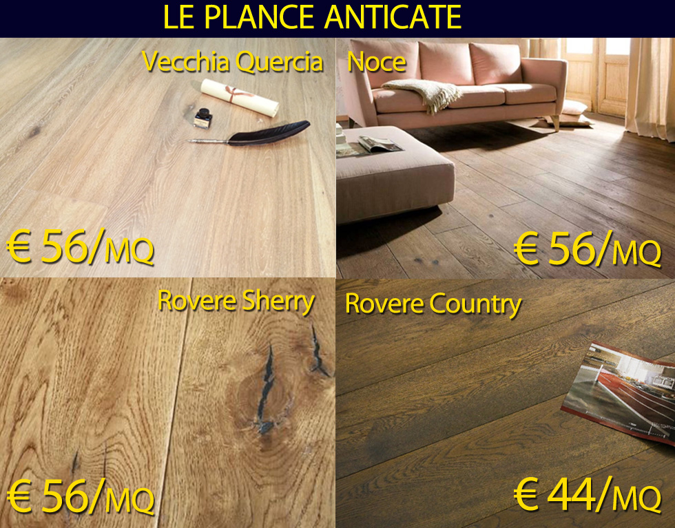 pavimenti di legno anticati